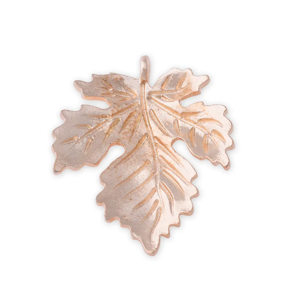 10 Gold 3.8*3.1 cm Charm Alloy Leafs Metal Pendant accessories Jewelry findings Diy Handmade Pendants