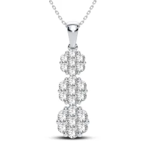 10K 1.37CT Diamond Pendant