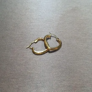 22k / 916 Gold Loop Earring High Polish by Best Gold Shop