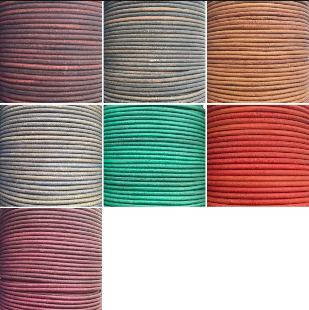 Antique 2.5mm Round Real Genuine Craft Jewellery Leather String Cord Lace Thong 5m