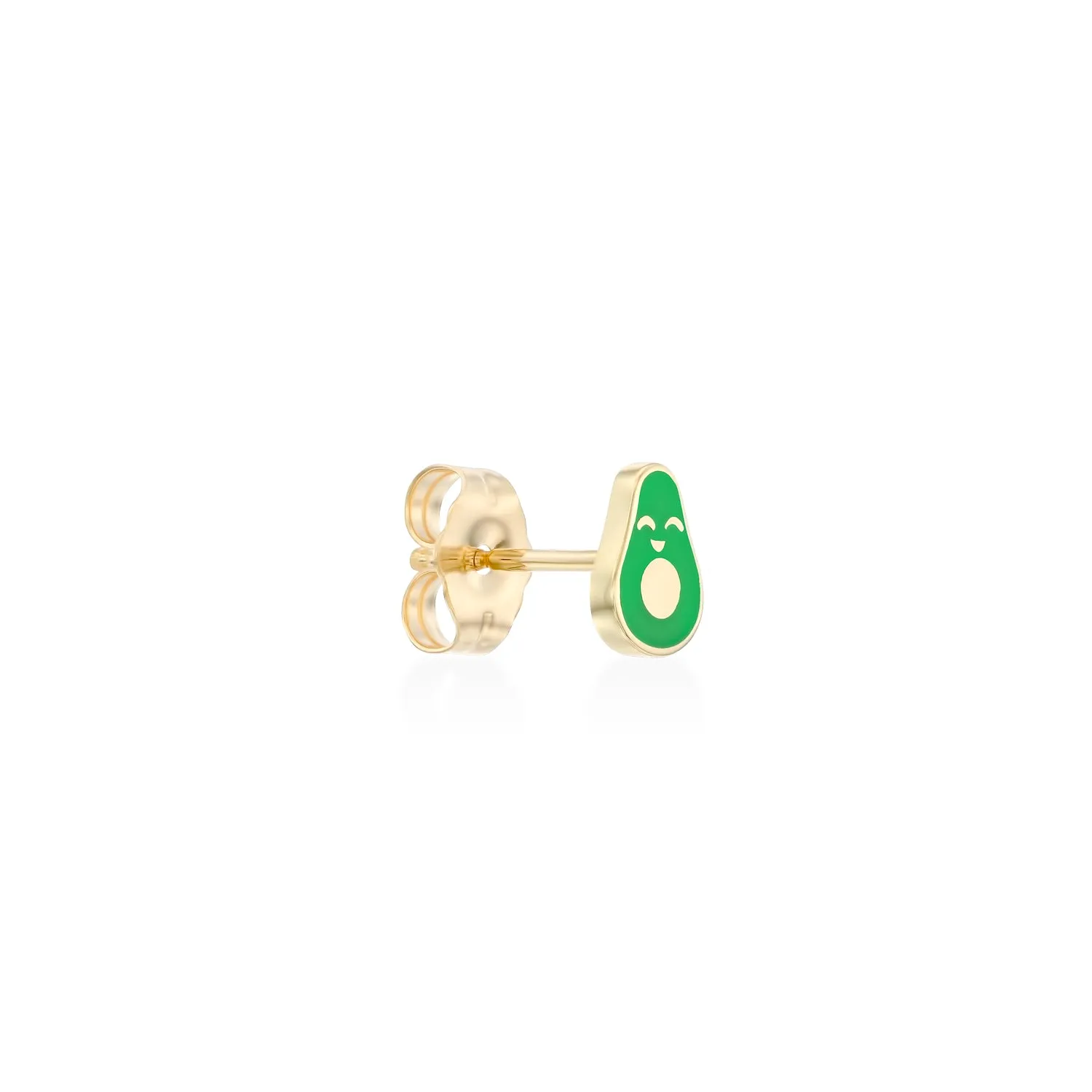 Avocado Gold Earring