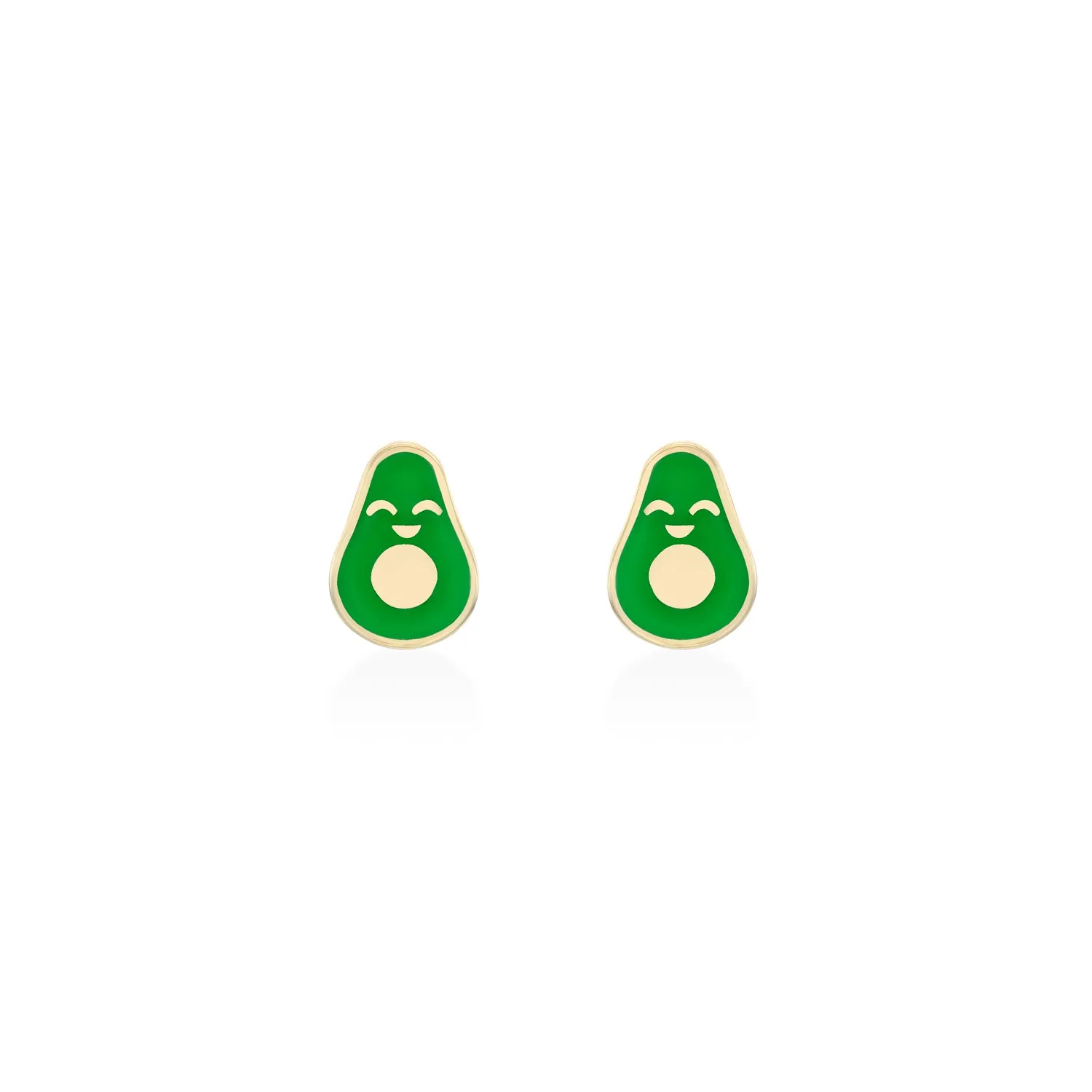 Avocado Gold Earring