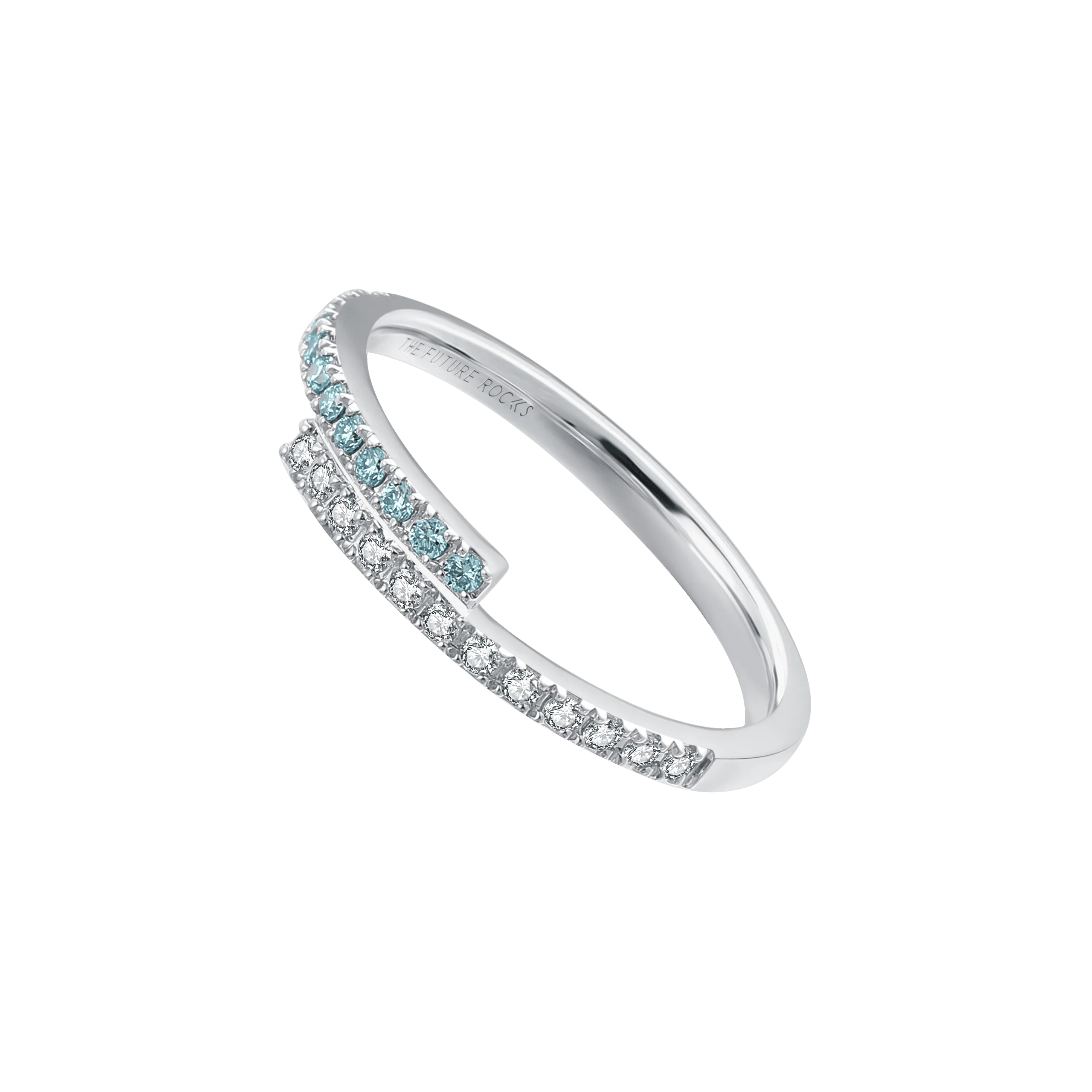 Ballerina blue ring