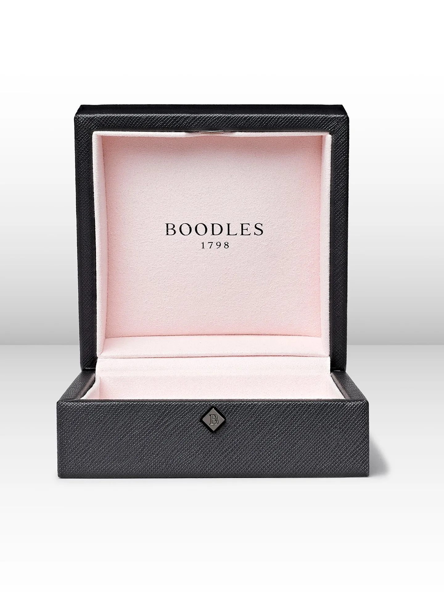 Be Boodles Mini Rose Gold Diamond Pendant