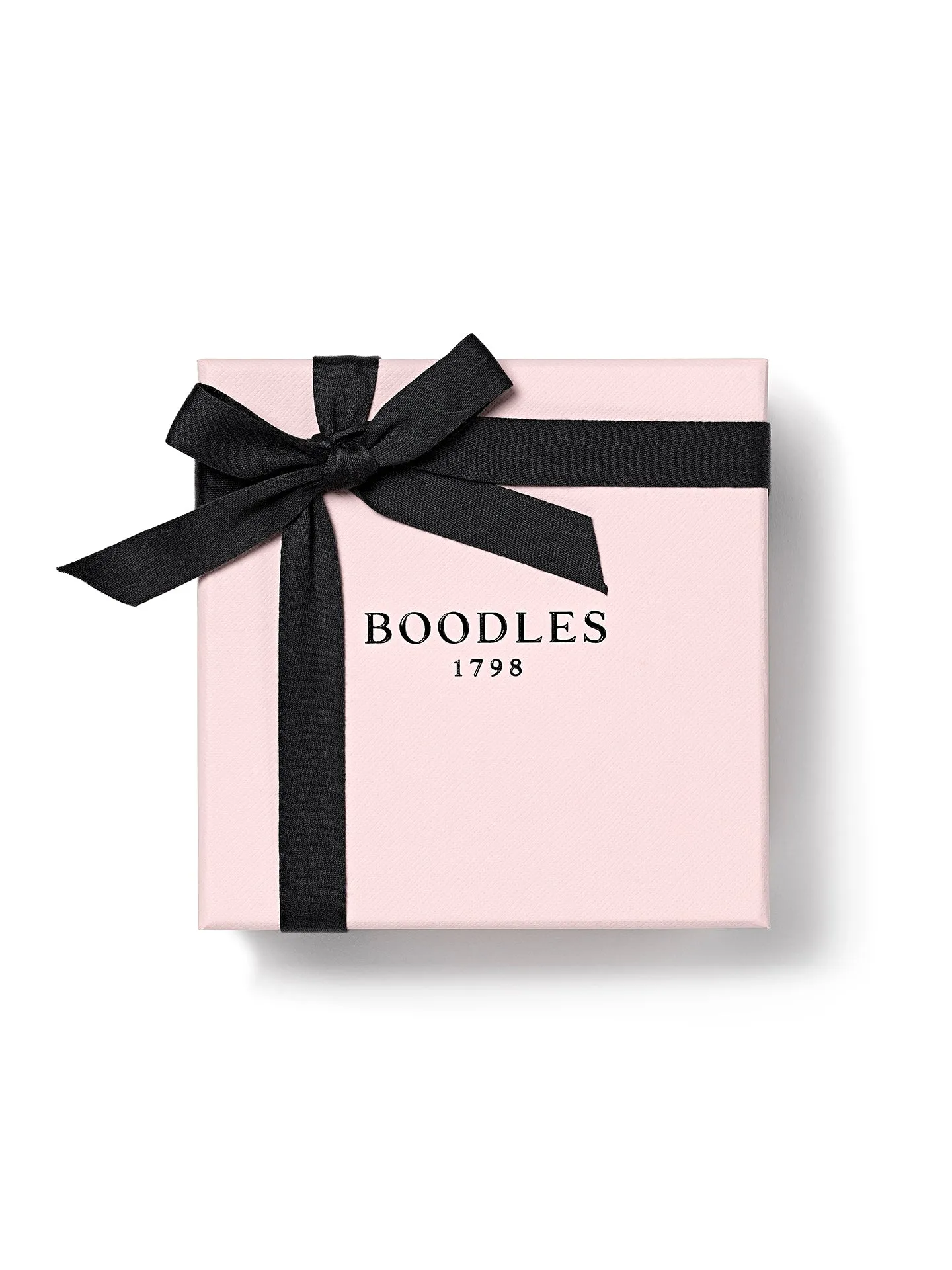 Be Boodles Mini Rose Gold Diamond Pendant