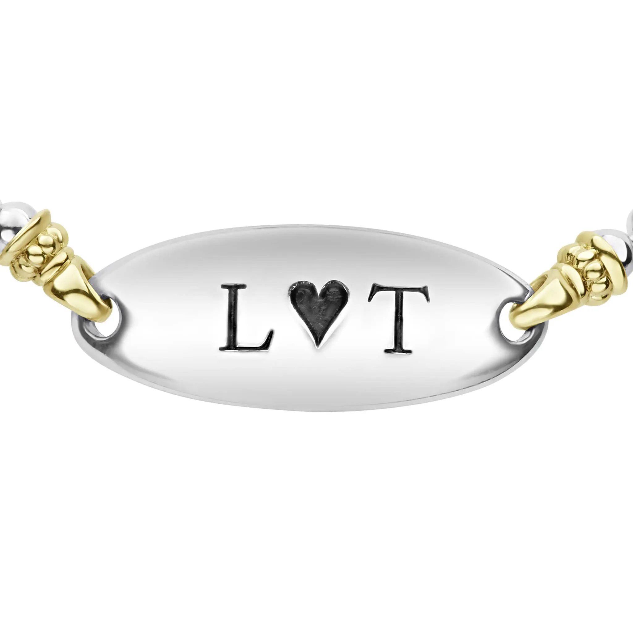 Beloved Oval Plate Bracelet