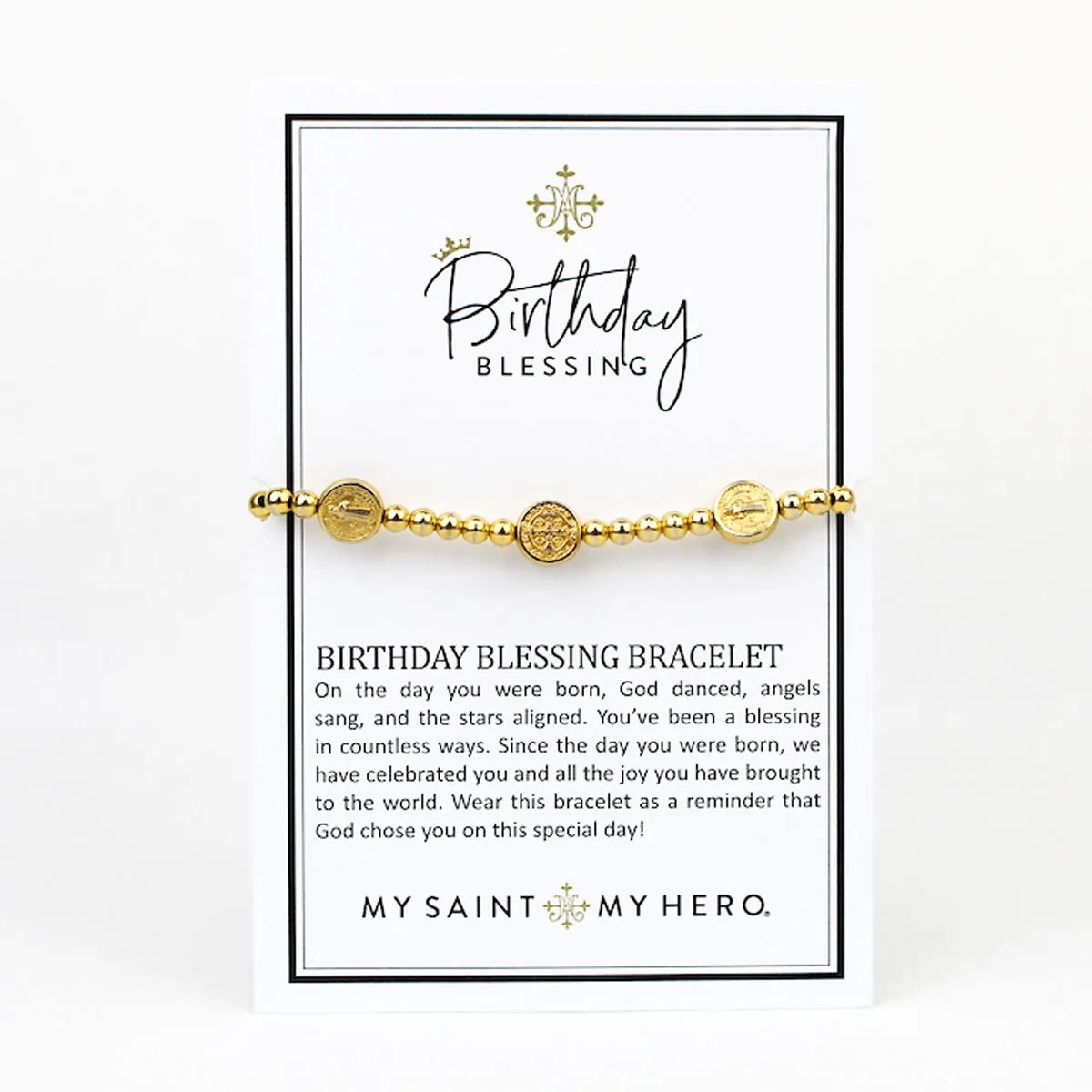 Benedictine Birthday Blessing Bracelet