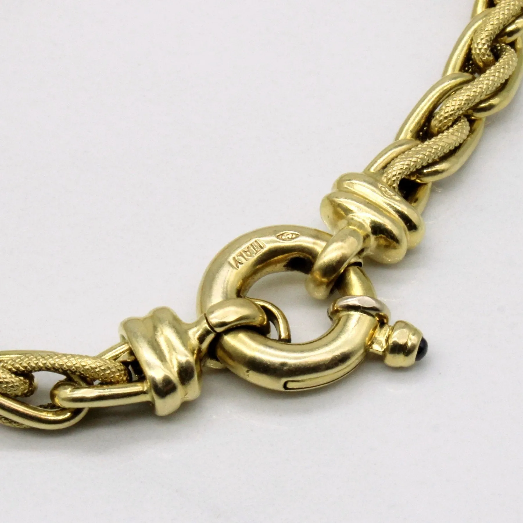 'Birks' 18k Yellow Gold Bracelet | 7.5" |