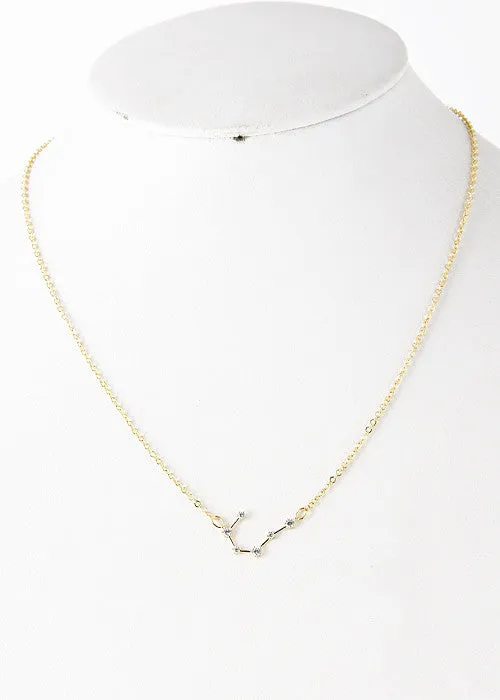 Cancer Constellation Zodiac Necklace - As seen in Real Simple, People & more