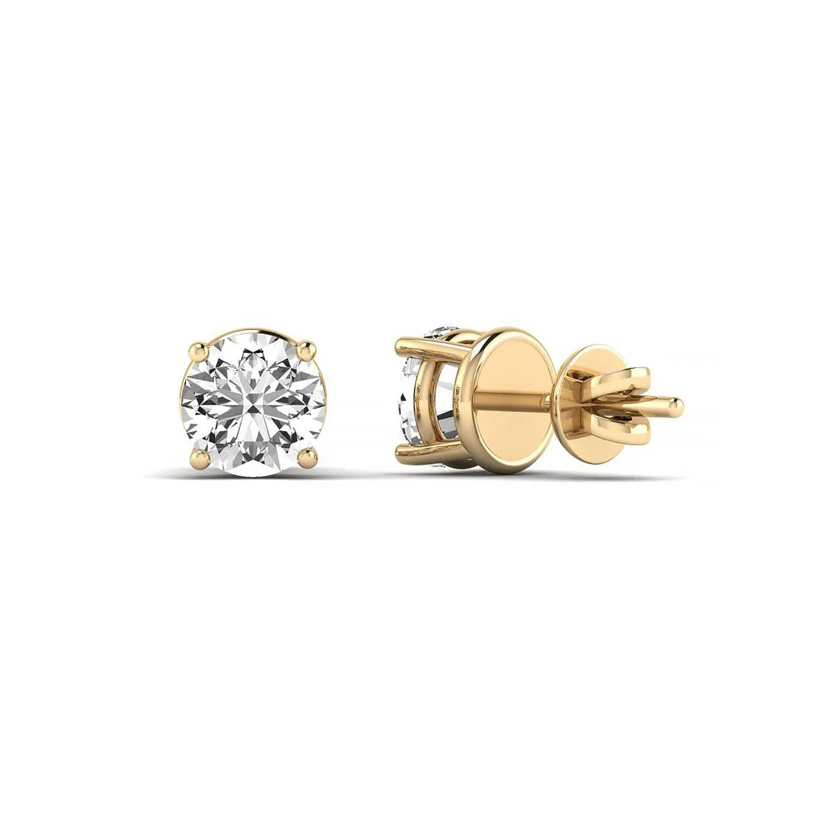 Classic Stud Earrings - 3.00 ct.