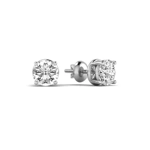 Classic Stud Earrings - 3.00 ct.