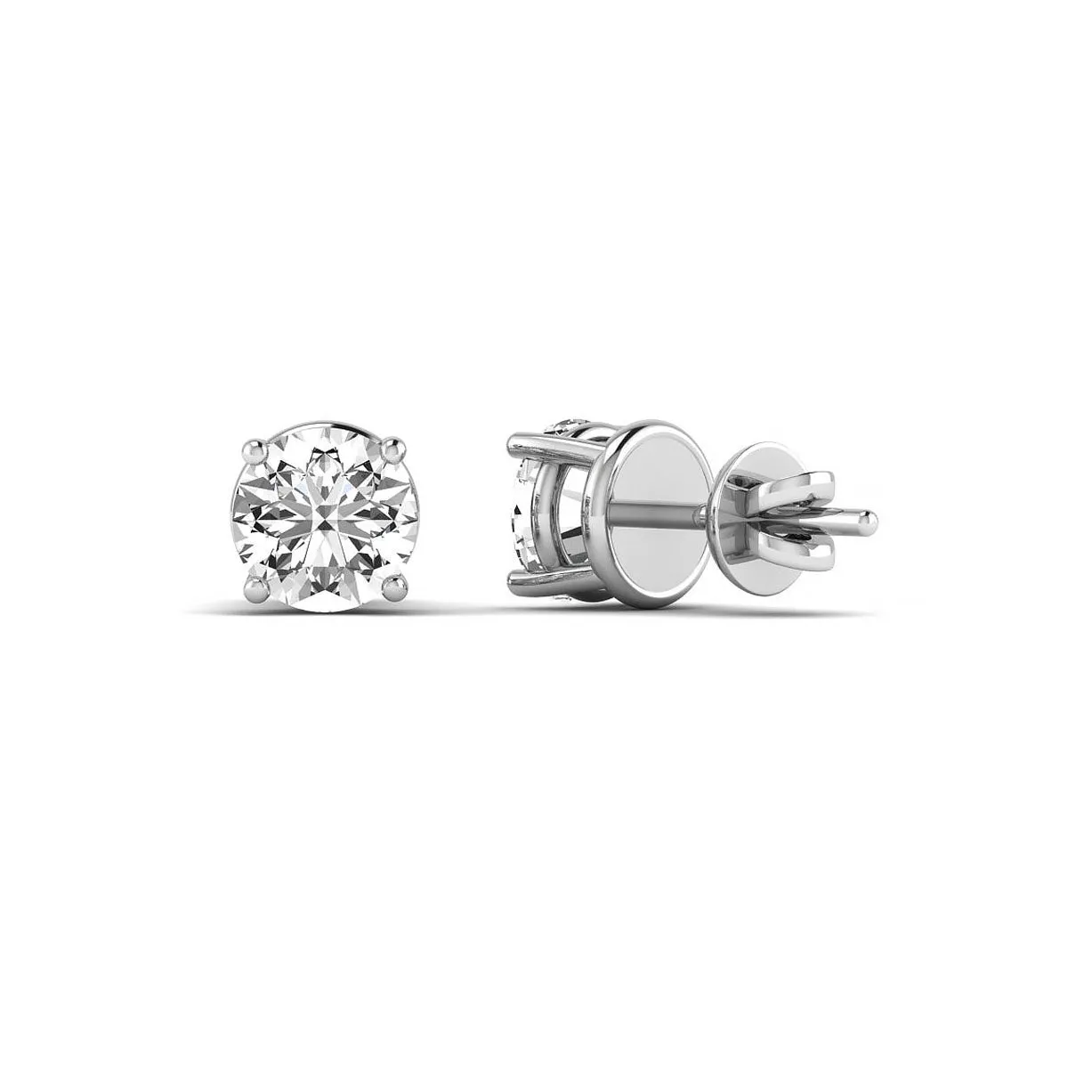 Classic Stud Earrings - 3.00 ct.