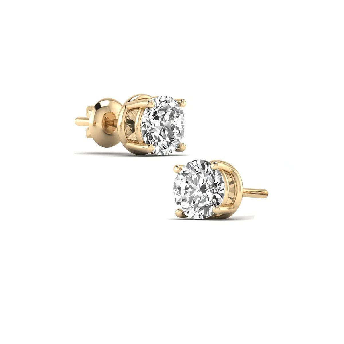 Classic Stud Earrings - 3.00 ct.