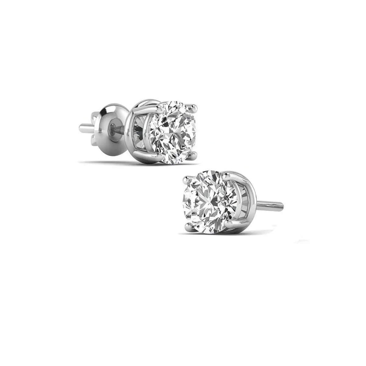 Classic Stud Earrings - 3.00 ct.