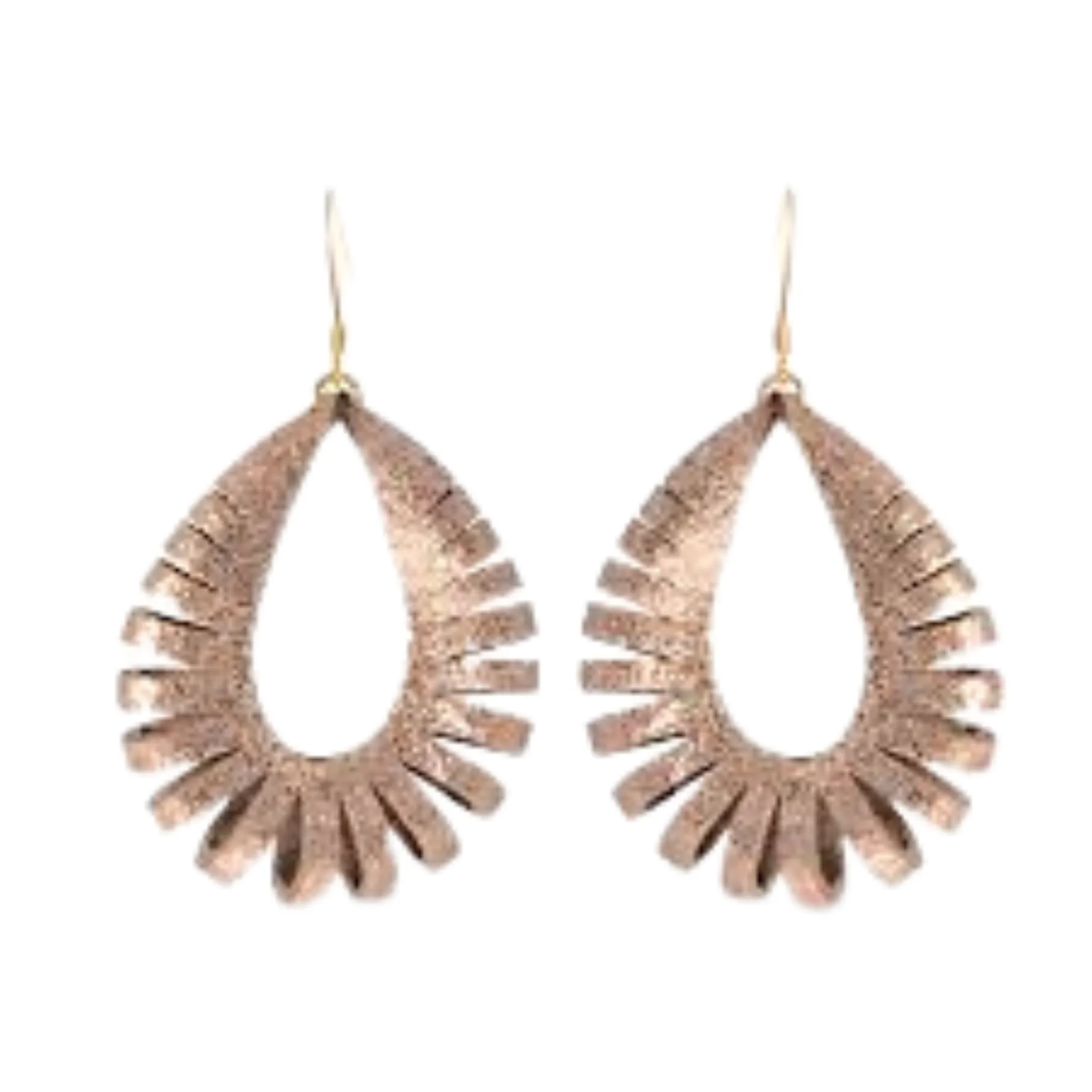 Coiled Drop Earrings