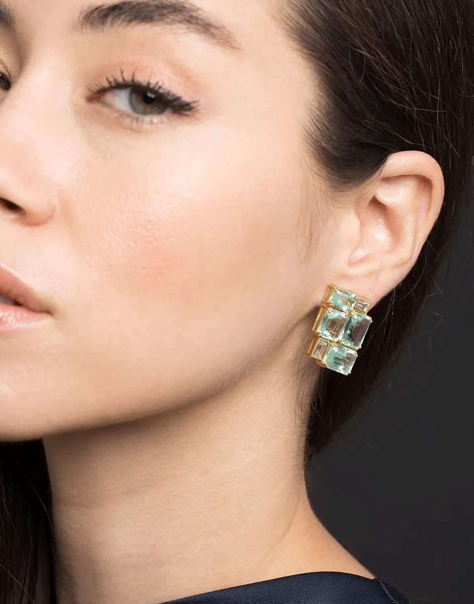 Colombian Emerald Earrings