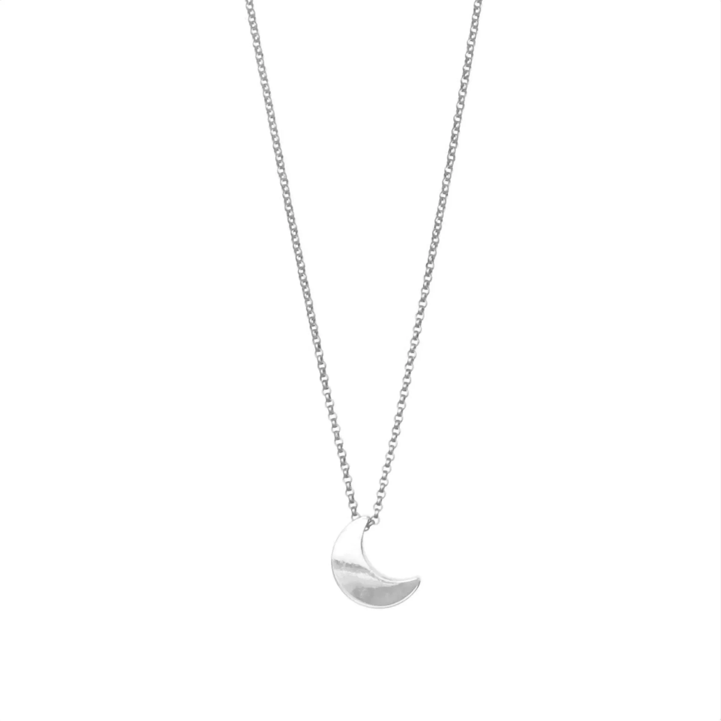 Crescent Simple Shapes Necklace