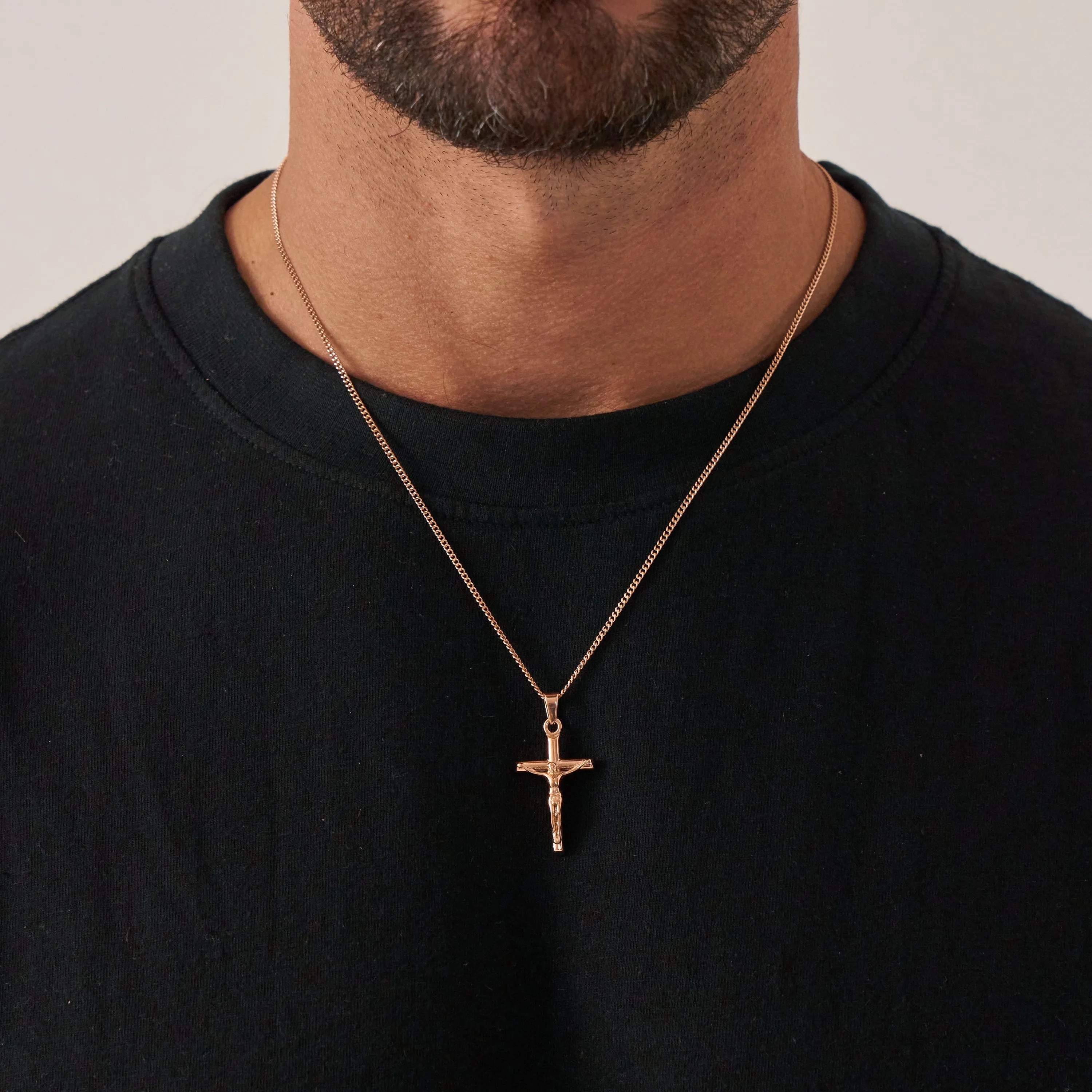 Crucifix (Rose Gold)