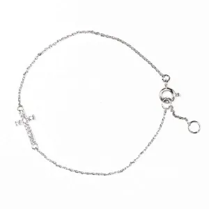 Dainty Cross Bracelet