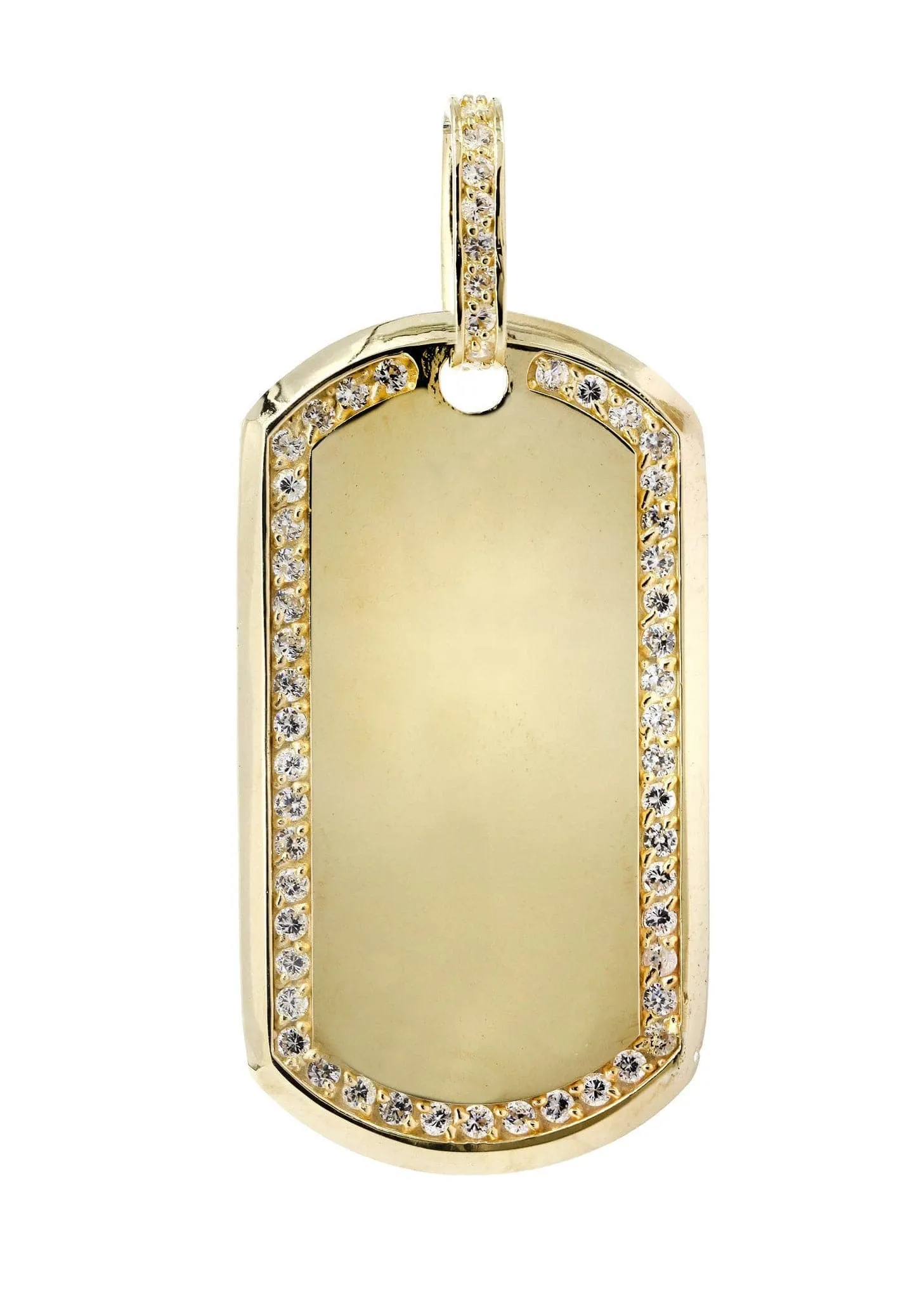 Dogtag  10K Gold Pendant | 18.4 Grams