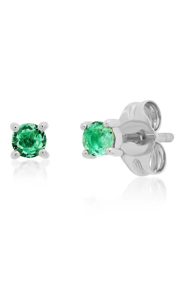 Emerald Studs