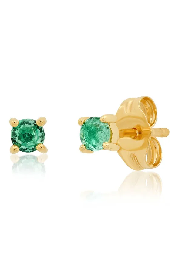 Emerald Studs