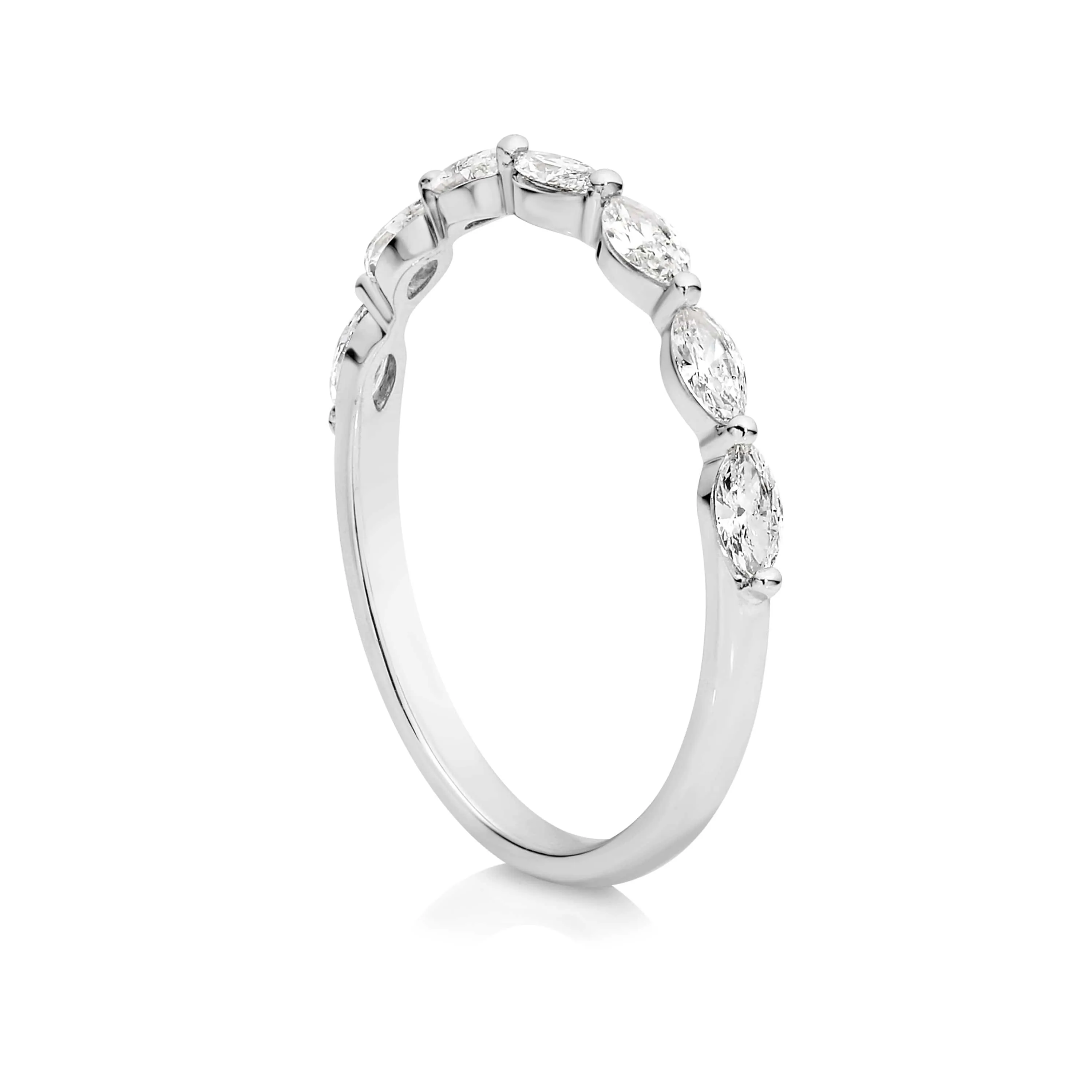 Freya | Floating Marquise Diamond Ring