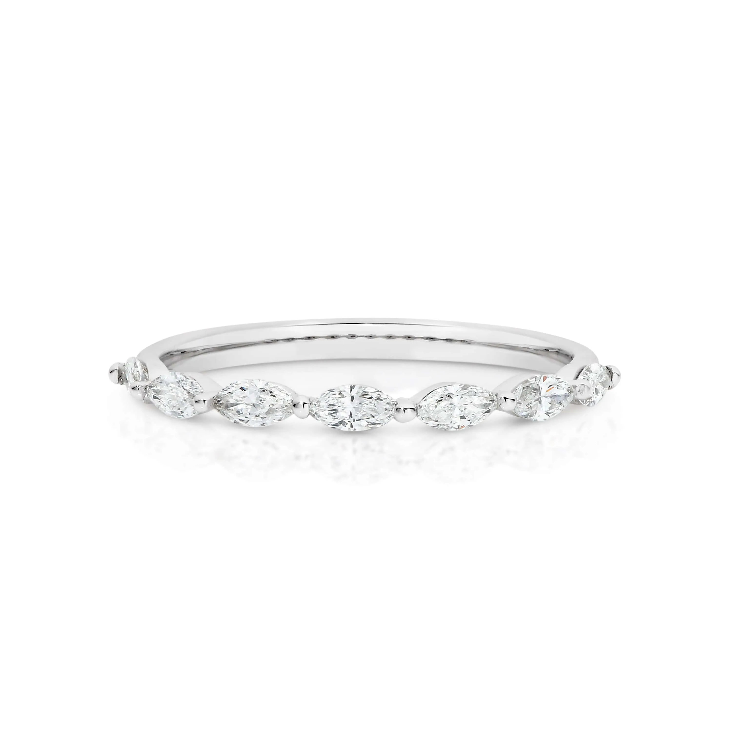 Freya | Floating Marquise Diamond Ring