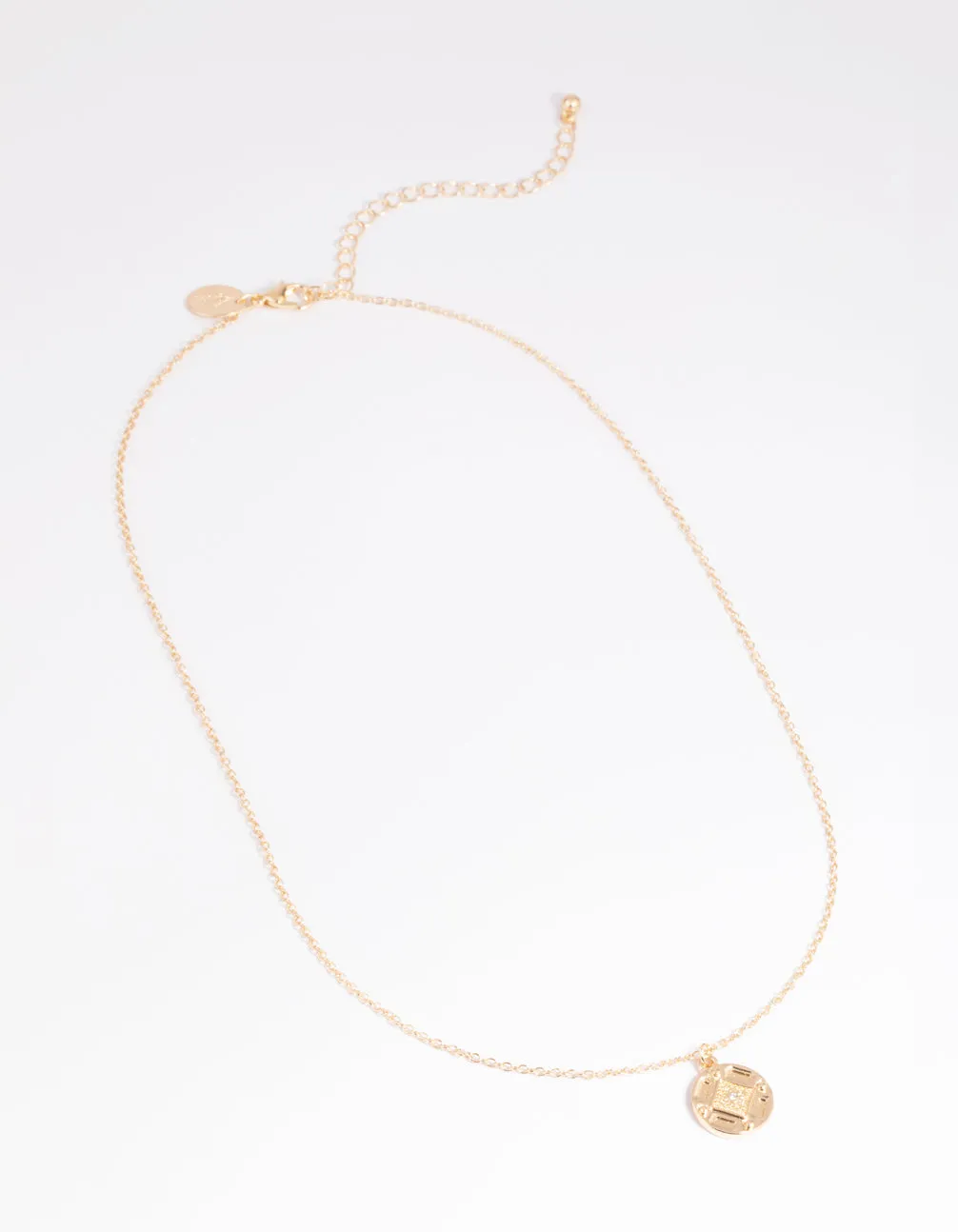 Gold Diamante Vintage Necklace