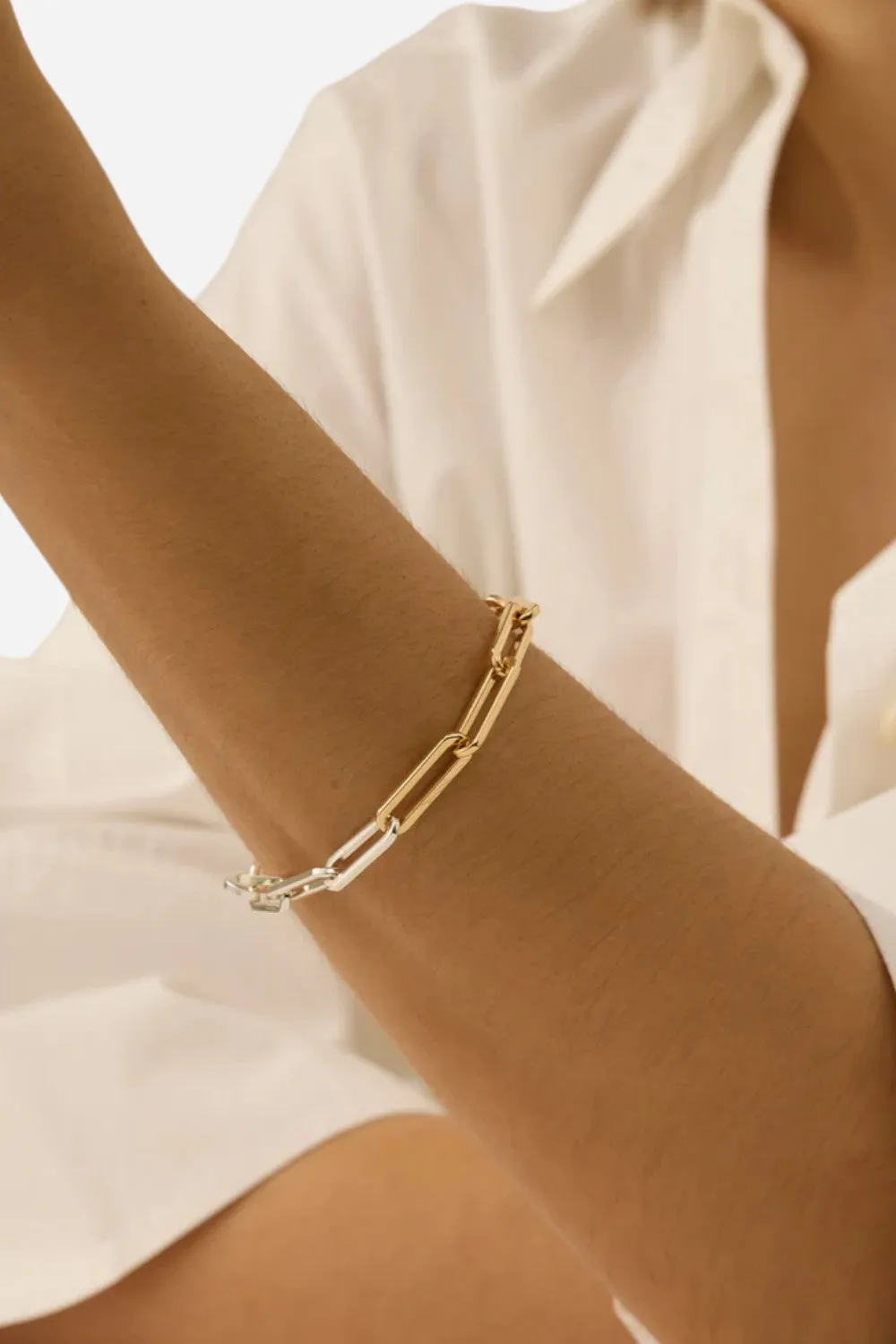 Jenny Bird Andi Slim Bracelet - Two Tone