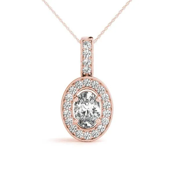 Ladies Halo Pendant 32339 (Copy)