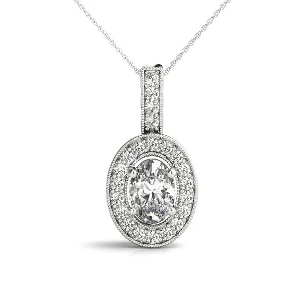 Ladies Halo Pendant 32339 (Copy)