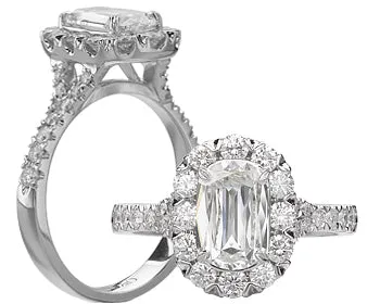 L’Amour Crisscut® Diamond Engagement Ring