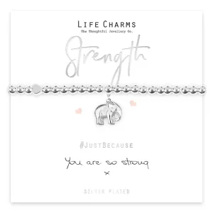 Life Charms You Are So Strong Bracelet