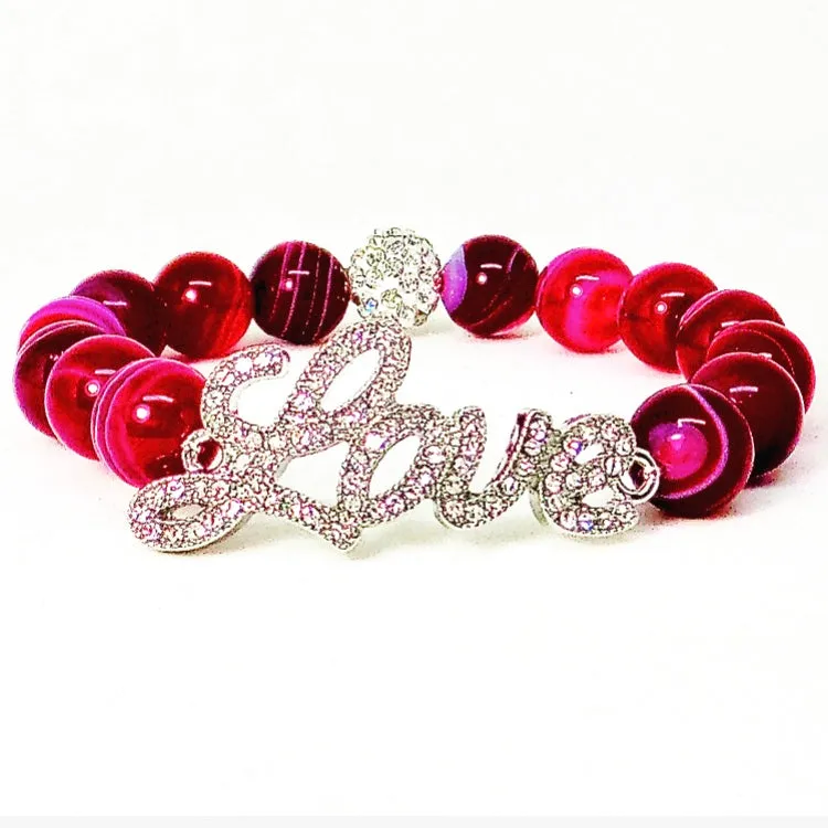 Love Bracelet - Magenta