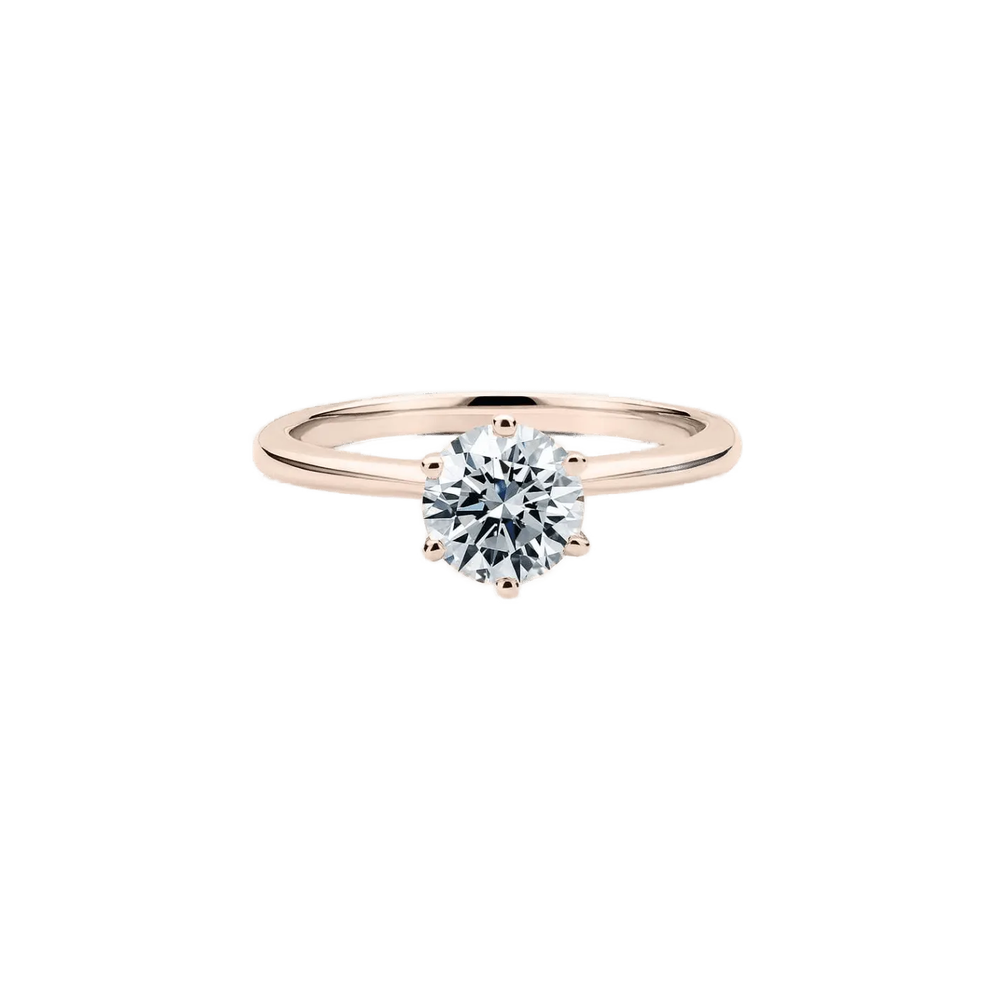 Lura solitaire engagement ring