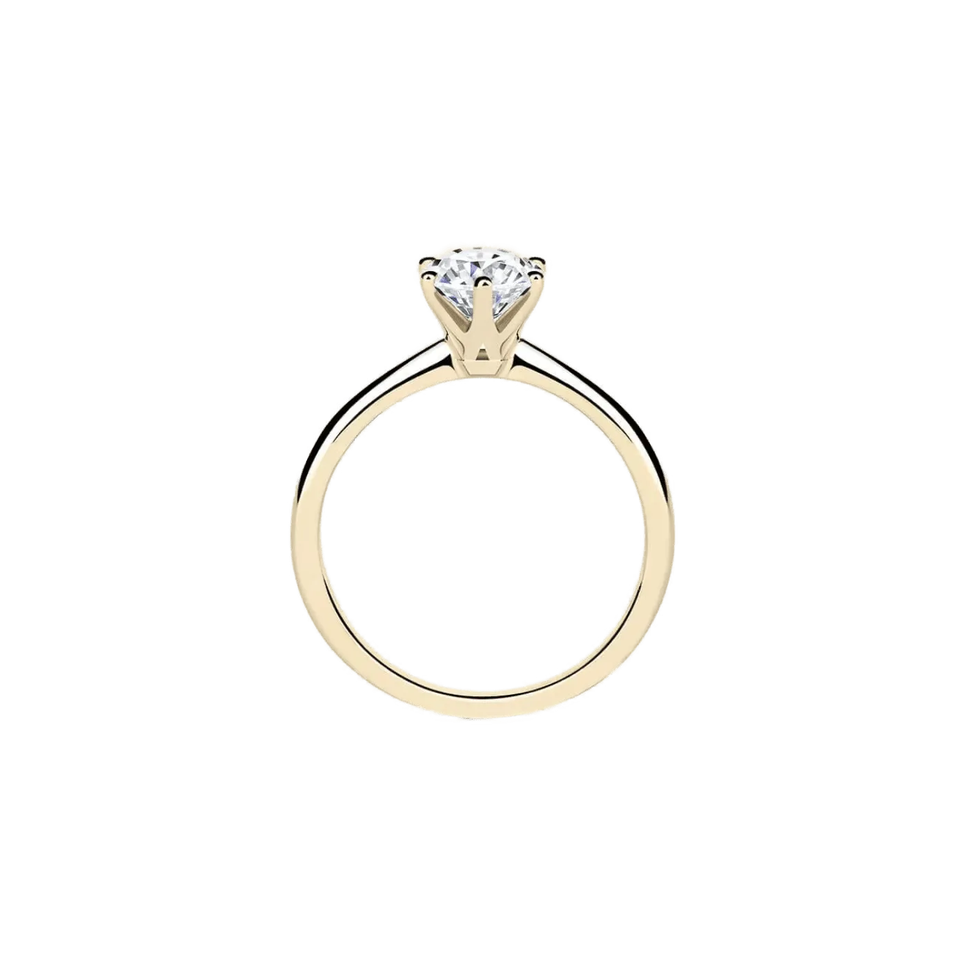 Lura solitaire engagement ring