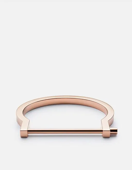 Miansai - Modern Screw Cuff Rose Gold