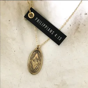 Philippians 4:13 Pendant Necklace