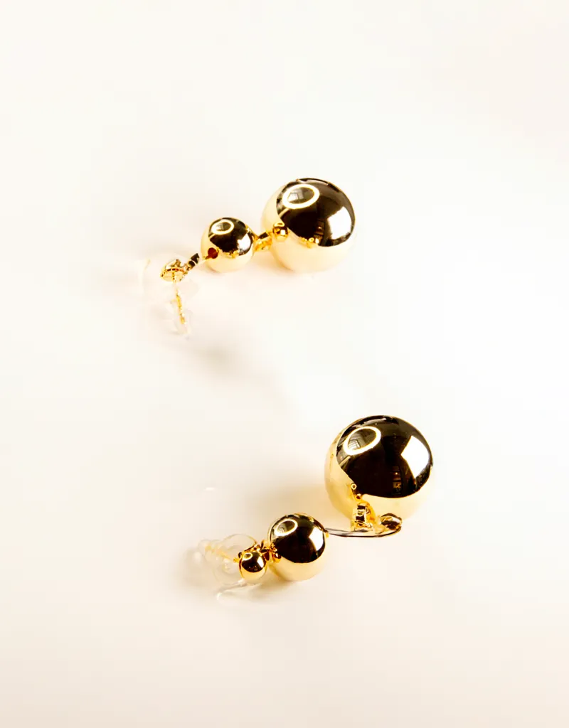 PIPER GOLD BEADS DROP EARRINGS