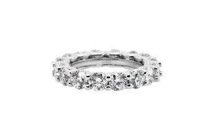 Platinum 5.00Ct Eternity Band