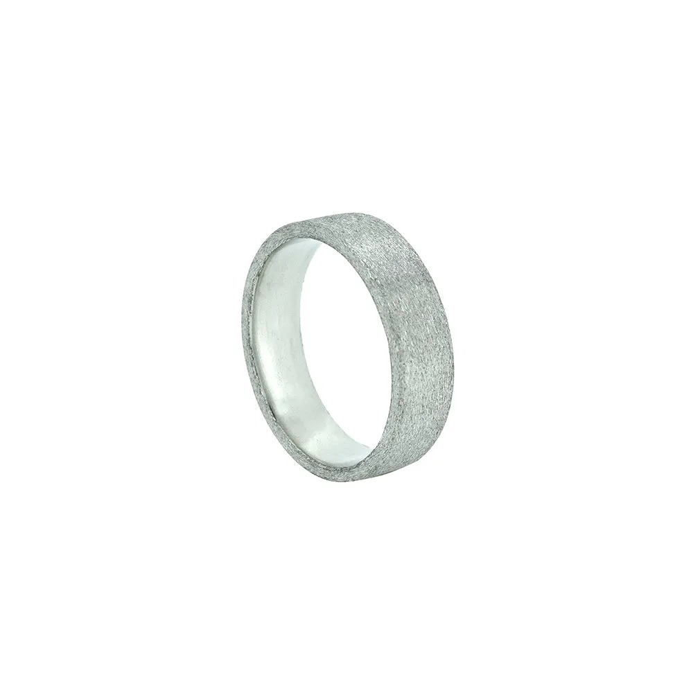 Platinum ring with Stone Finish