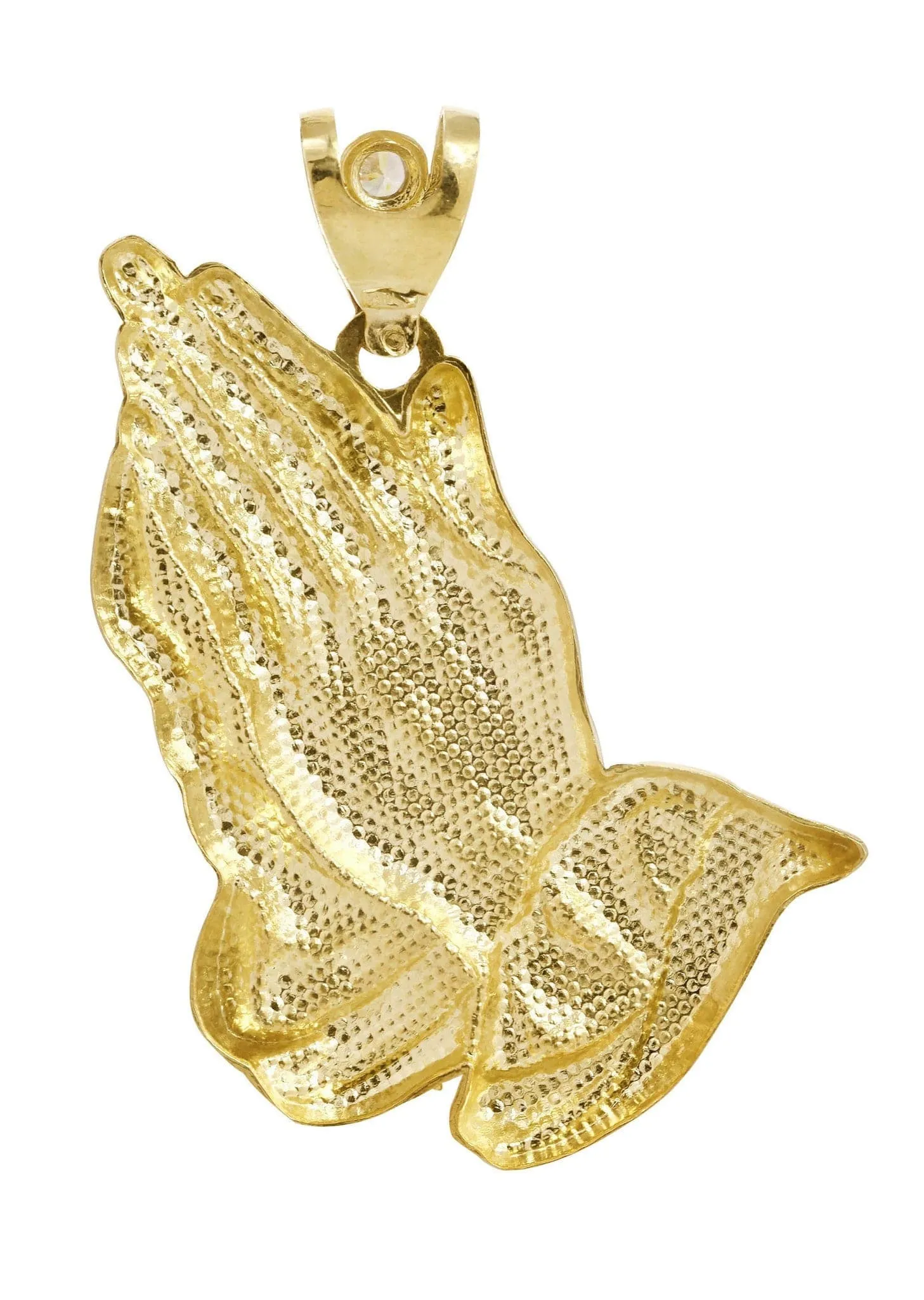 Praying Hands   10K Gold Pendant  |  27.7 Grams