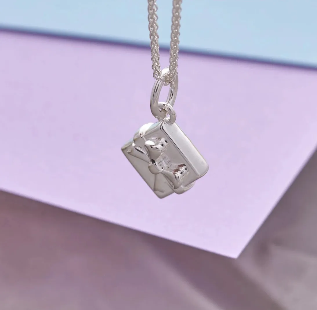 Present Personalised Silver Charm