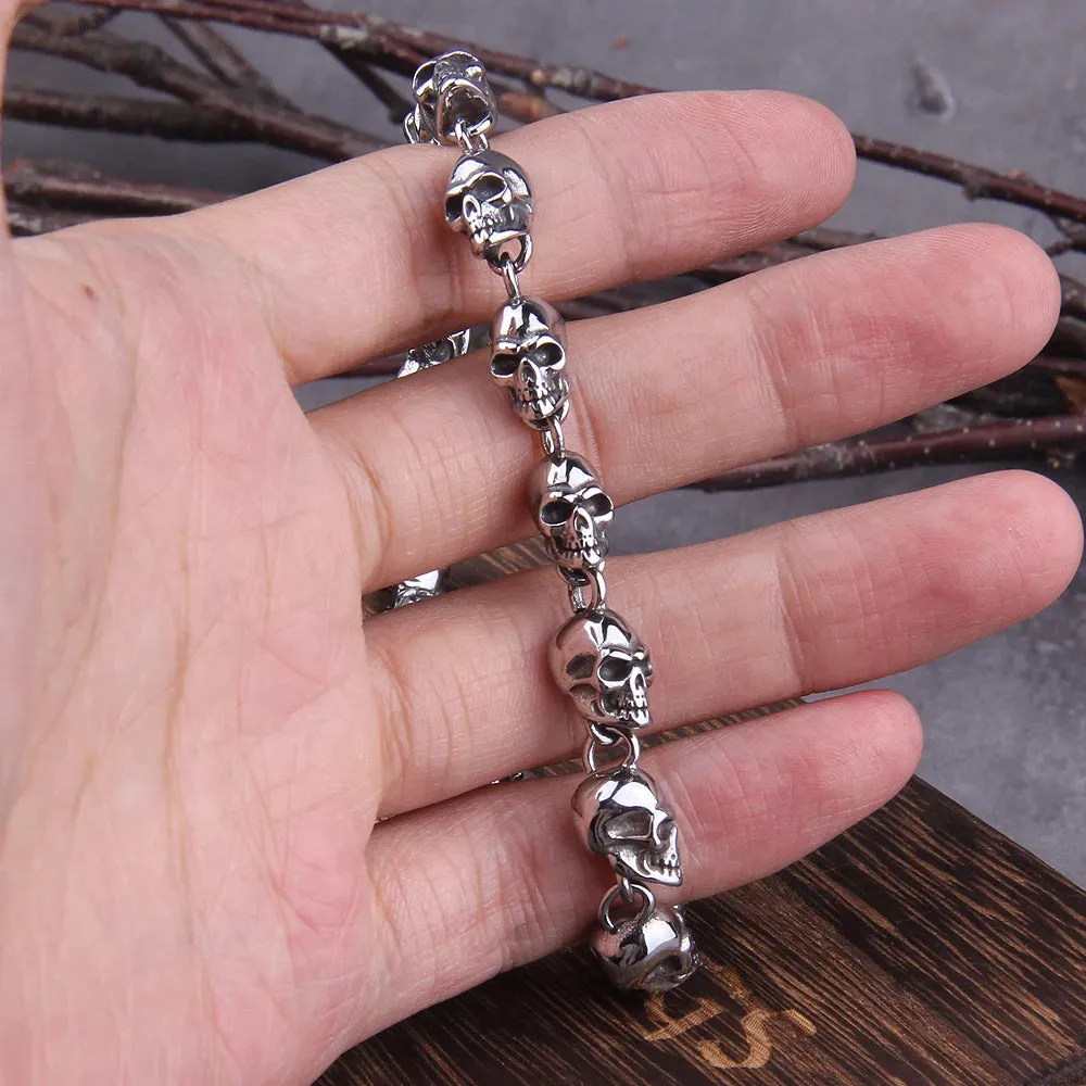 Punk Skull Viking Bracelets