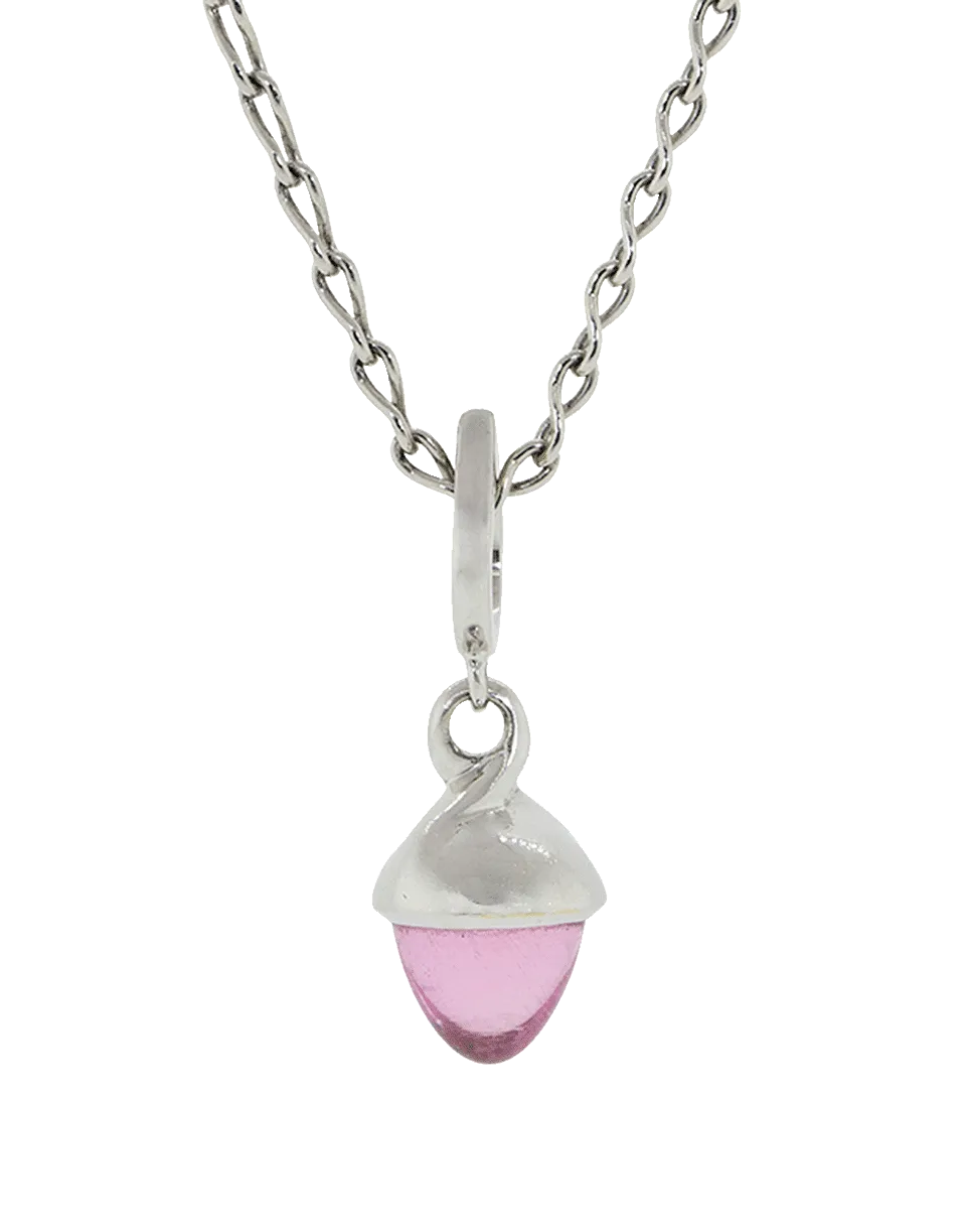 Rosa Tourmaline Mikado Flamenco Pendant