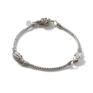 Silver Naga Bracelet