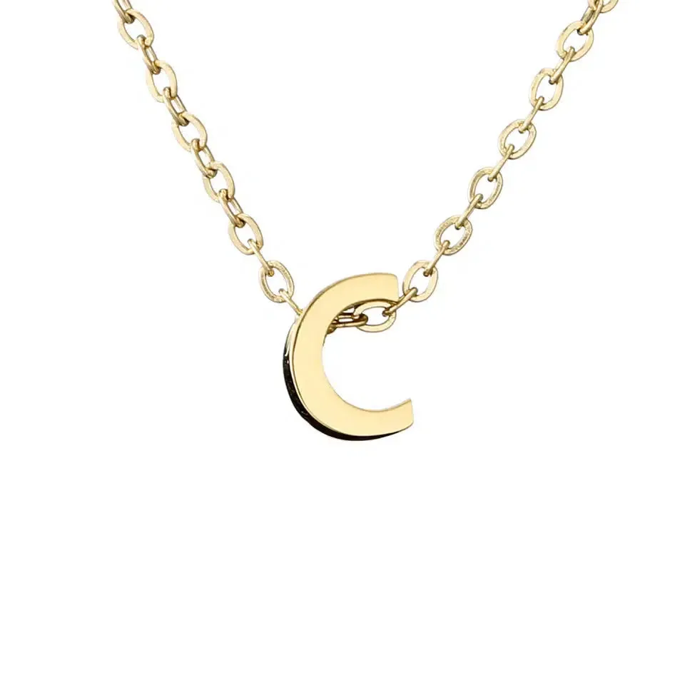 Simple Initial Necklace