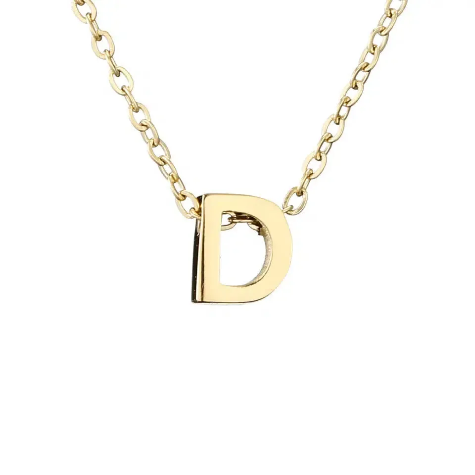 Simple Initial Necklace