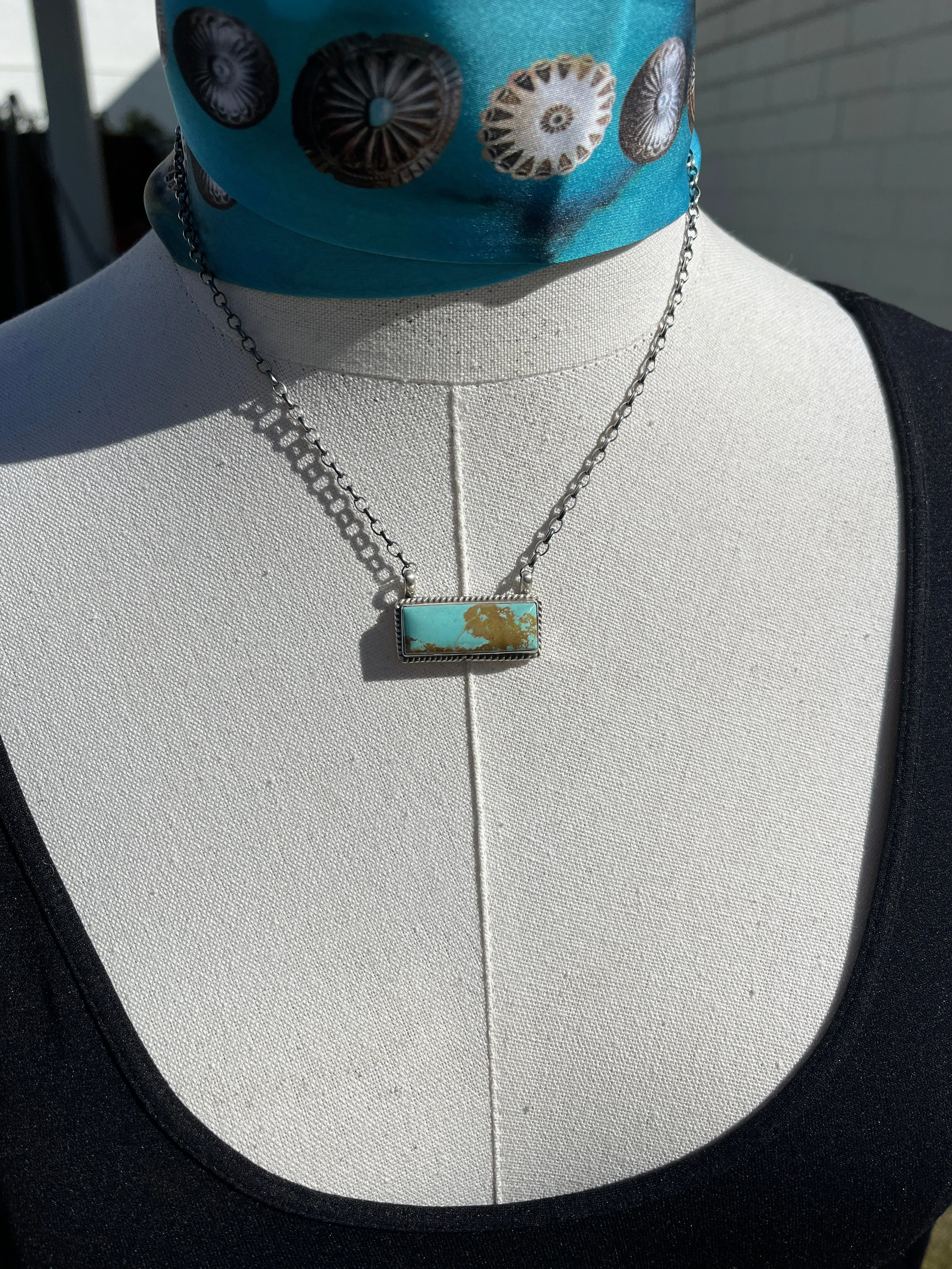 Simple Kingman Bar Necklace #16